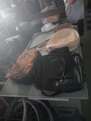 Bolsos de piel y pelo