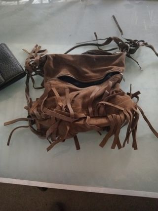 Bolsos de piel y pelo