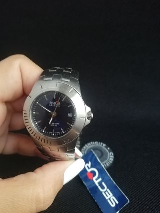 Orologio Sector Nuovo Argento Blu