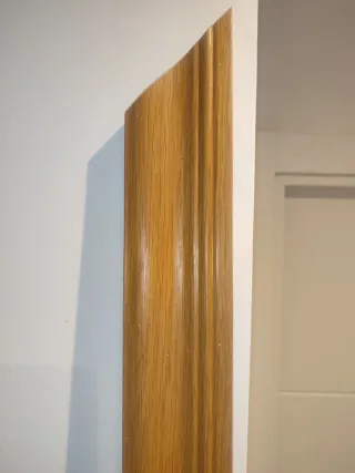 Tapetas y marco de madera roble en buen estado