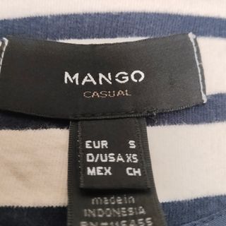 Chaqueta Mango Talla S Rayas