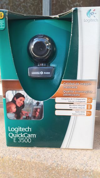 Cámara Web Logitech QuickCam E3500 Negra