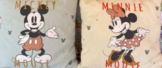 Cojines Mickey y Minnie Mouse