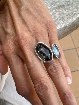 Lote de Pulsera y Anillo con Piedras Uno de 50