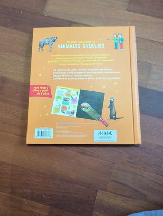 ANIMALES SALVAJES. (MI LIBRO CON LINTERNA)