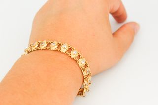 Pulsera De Oro De 18K.. Ref: 038-05-01387