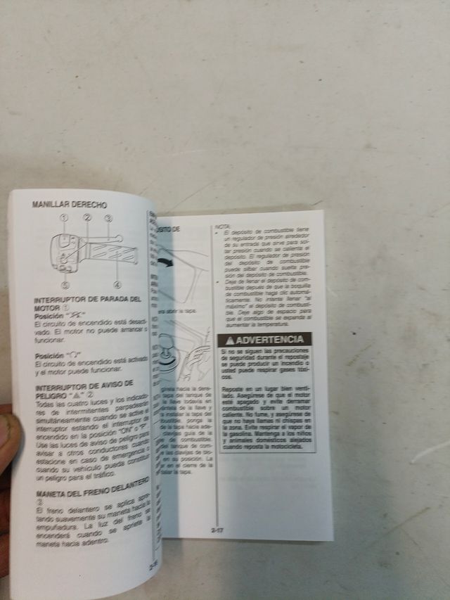 Manual Suzuki Burgman UH125/UH200 2016