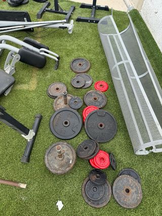 Gimnasio en casa completo