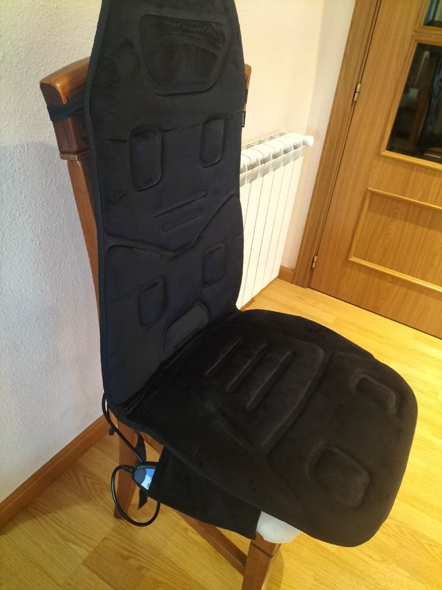 Cojín Masajeador para Espalda Negro