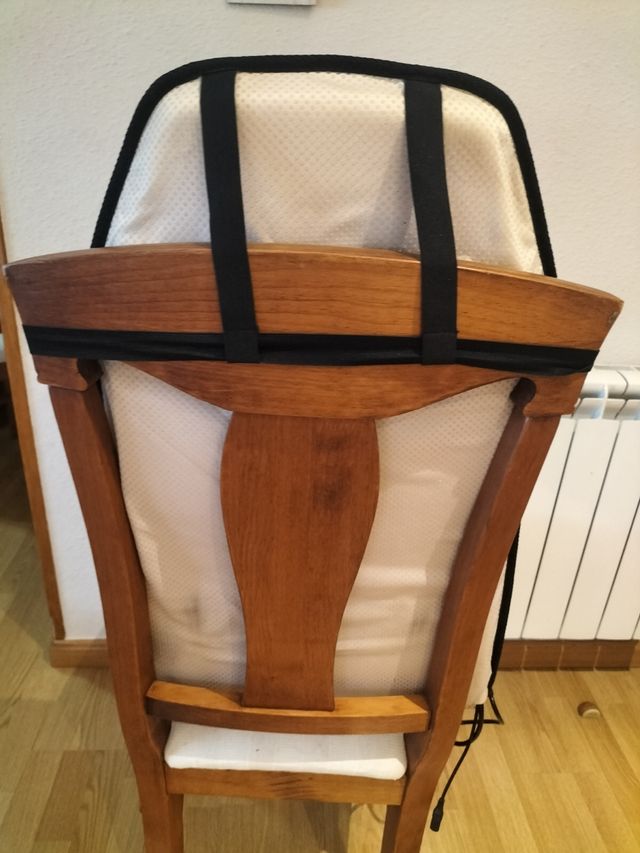 Cojín Masajeador para Espalda Negro