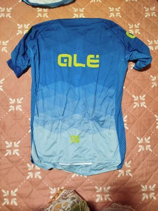 Maillot de ciclismo Ale azul mujer talla m
