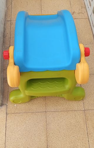 Tobogán mecedora infantil