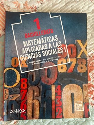 Matemáticas aplicadas a las Ciencias Sociales I.