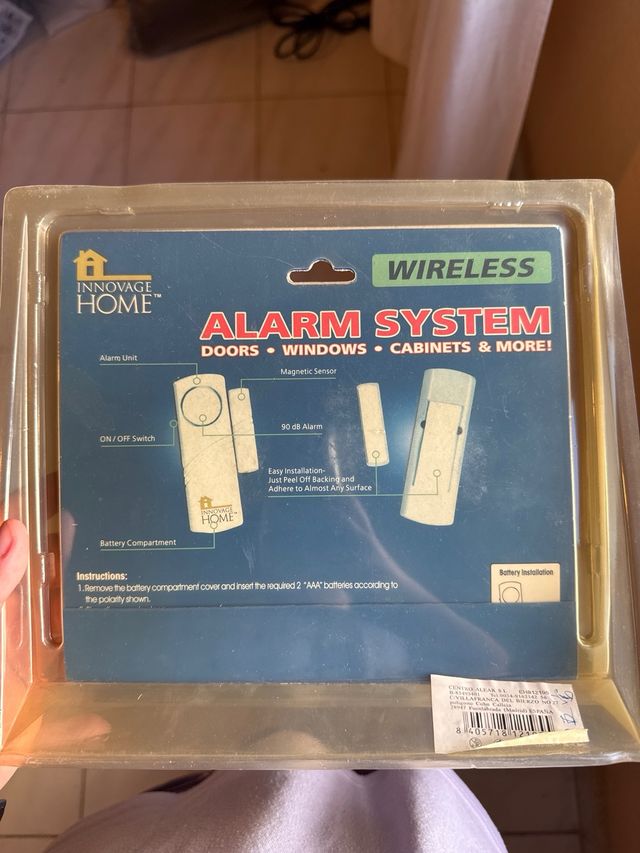 Innovage Home Alarma Inalámbrica Puertas y Ventana