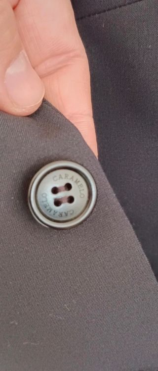 Traje Caramelo Negro Talla M