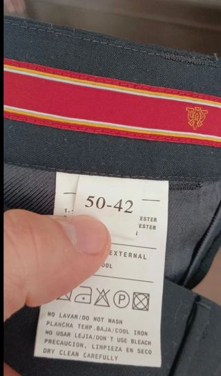 Traje Caramelo Negro Talla M