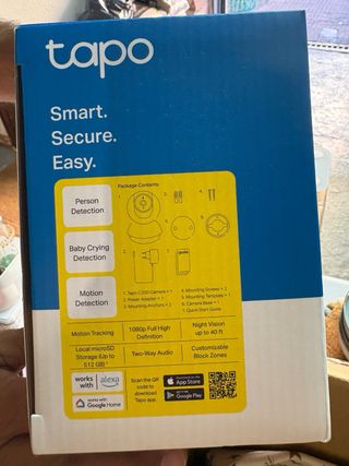 Cámara de Seguridad Tapo 360 Wi-Fi Full HD