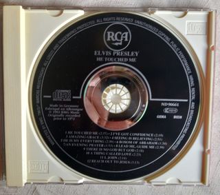 CD Elvis Presley 'He Touched Me'