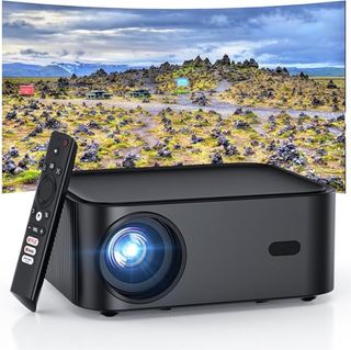 Proyector Negro+Mando Netflix oficial SIN ESTRENAR