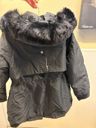 Parka Negra Talla M