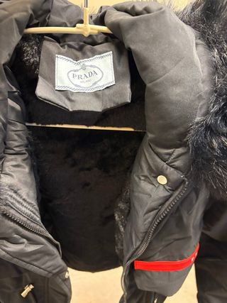 Parka Negra Talla M