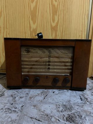 Radio Philips Antigua Madera