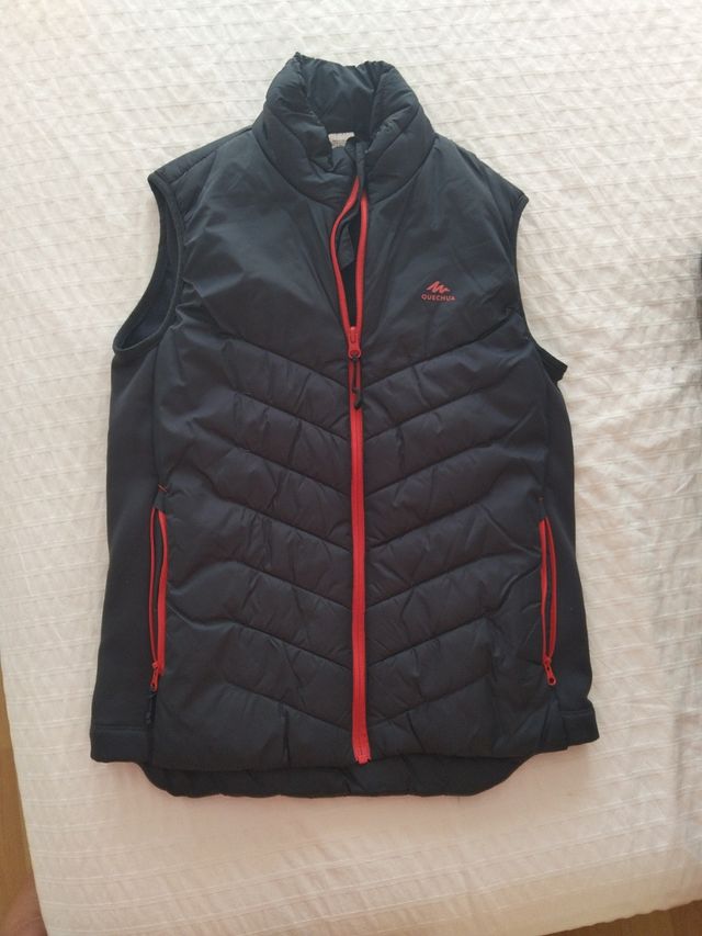 Chaleco Quechua niño negro