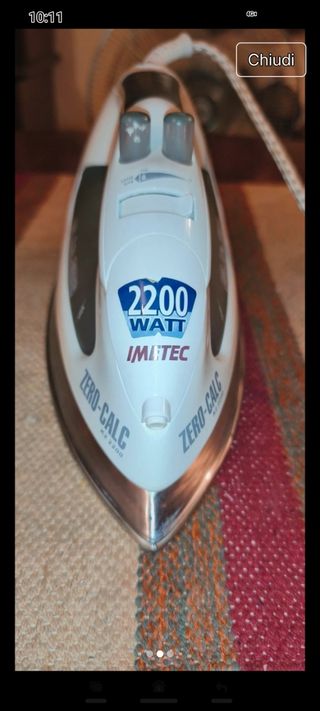 Imetec Ferro da Stiro Zero-Calc K2 2200W