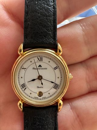 Reloj Maurice Lacroix Mujer Dorado y Negro