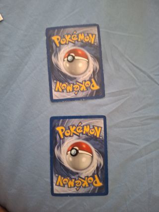 Carte Pokémon Magnemite e Geodude