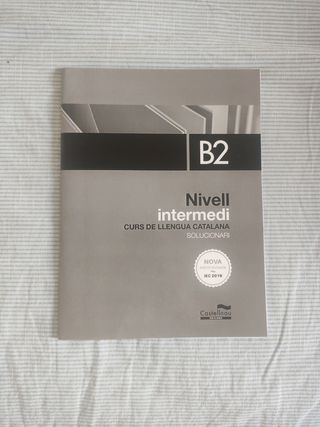 Solucionari Nivell intermedi B2 de Català