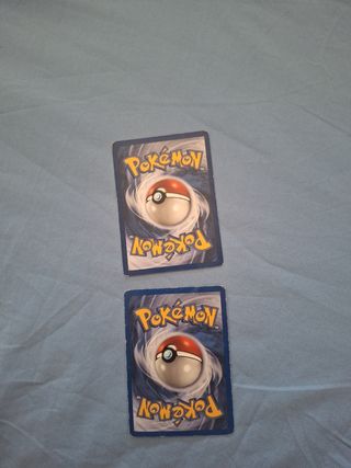 Carte Pokémon Rattata e Magnemite