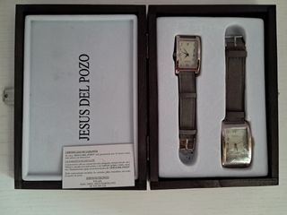 Pareja de Relojes Jesús del Pozo Plata