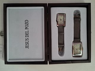 Pareja de Relojes Jesús del Pozo Plata