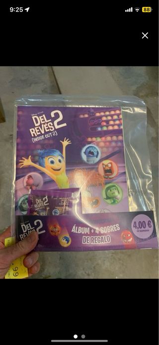 Álbum y Sobres Inside Out 2
