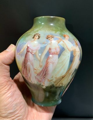 Coppia di vasi Art Nouveau