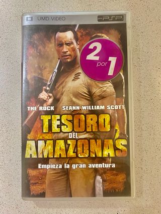 UMD Video PSP Tesoro del Amazonas