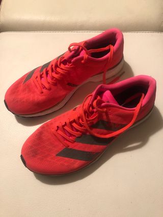 Zapatillas running Adidas Adicero Adios 5. T 43.5