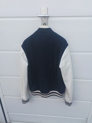 Giubbino college Superdry uomo nero/bianco i