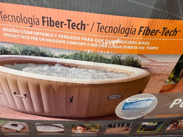 Jacuzzi Inflable Intex Fiber-Tech