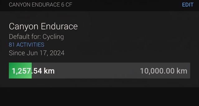 Canyon Endurace CF 6 Ultegra Potenciómetro 4iii