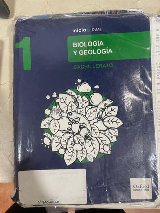 Inicia Biología y Geología 1.º Bachillerato. Li...