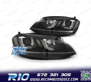 FAROS PARA VOLKSWAGEN VW GOLF 7 12-17 LOOK GTI LUZ DIURNA FO