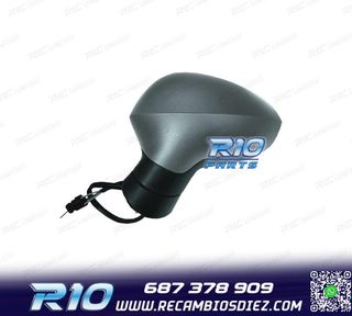 ESPEJO COMPLETO IZQUIERDO SEAT IBIZA 09-17 IMPRIMADO