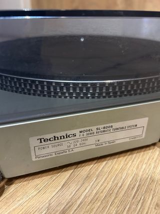 Tocadiscos Technics SL-B20S Plata