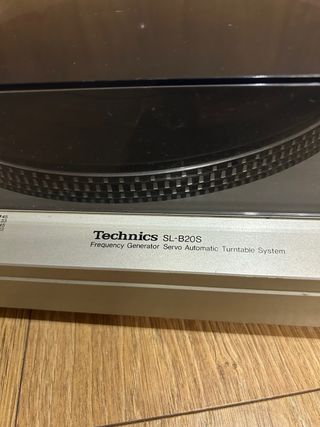 Tocadiscos Technics SL-B20S Plata