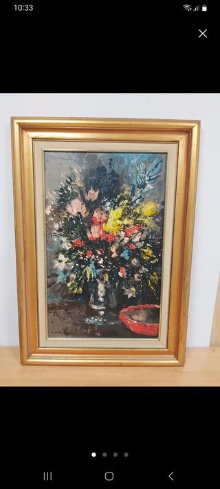 Cuadro de flores decorativo M.MAGGIONI