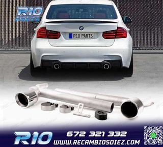 KIT ESCAPE CON COLAS BMW F30 F31 10-18 LOOK M PERFORMANCE