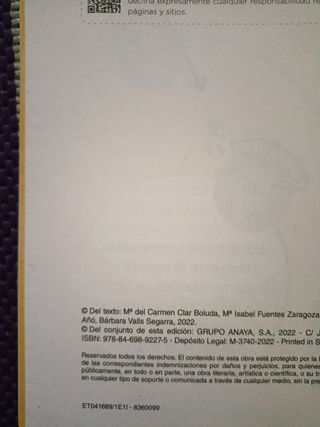 Lengua 1. (Incluye Lectoescritura)