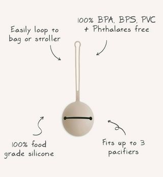 Portachupetes Mushie